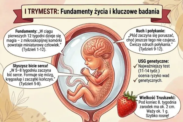 I 1 trymestr Rozwój dziecka w w 1 trymestrze_ Jak zmienia się zarodek